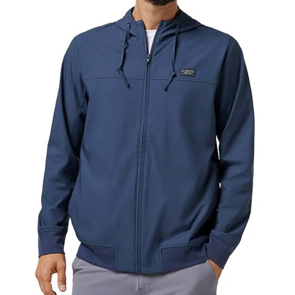 Travis Matthews Active Lifestyle Wanderlust Hoodie. Size XL in Navy Blue